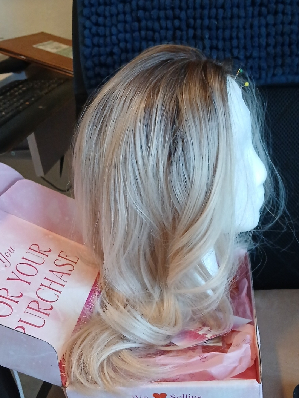 CSC Lala Petite Wig In Scandi BLOND - Picture 3 of 7